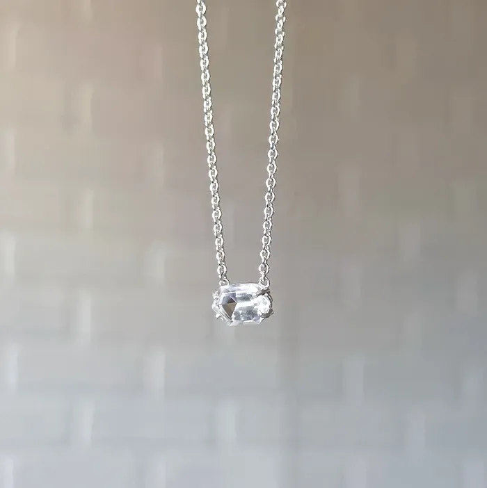 Corey Egan Necklaces Emerson Quartz Necklace in Silver