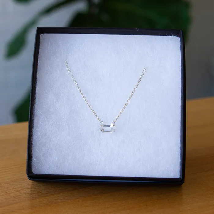 Corey Egan Necklaces Emerson Quartz Necklace in Silver