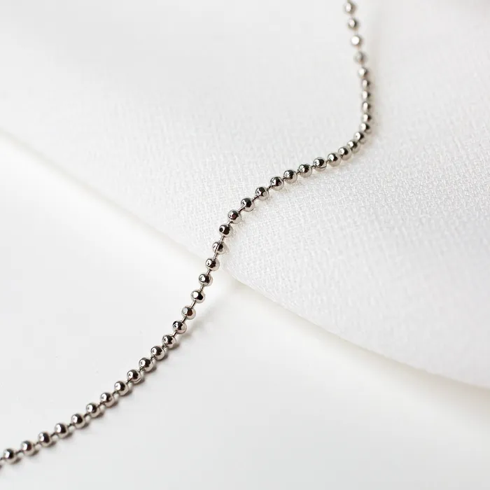 Corsica Diamond Cut Ball Necklace Grayling Necklaces