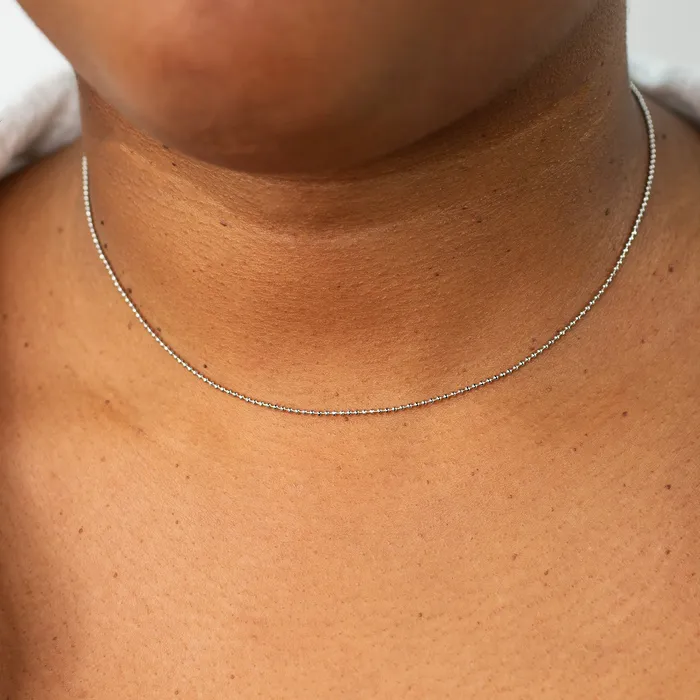 Corsica Diamond Cut Ball Necklace Grayling Necklaces
