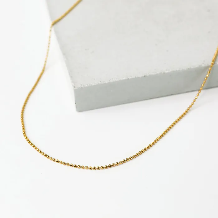 Corsica Diamond Cut Ball Necklace Grayling Necklaces