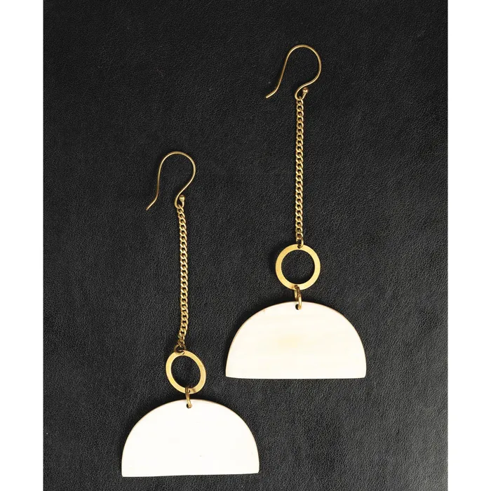 Culture Hub African Earrings SemiCircle Shaped Earrings Earrings