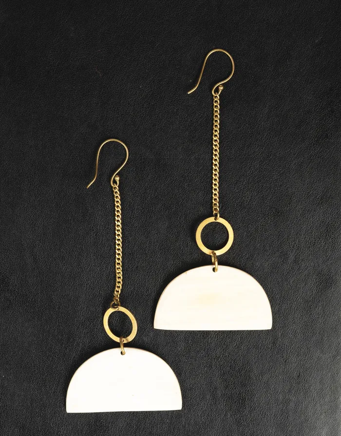 Culture Hub African Earrings SemiCircle Shaped Earrings Earrings
