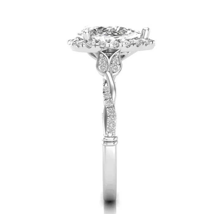 Diamond Engagement Ring Luminar L8676PS 182 ctw Luminar Rings