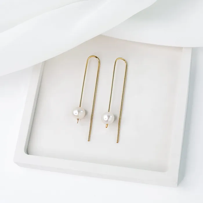 Earrings Grayling Arca Freshwater Pearl Threader Earrings