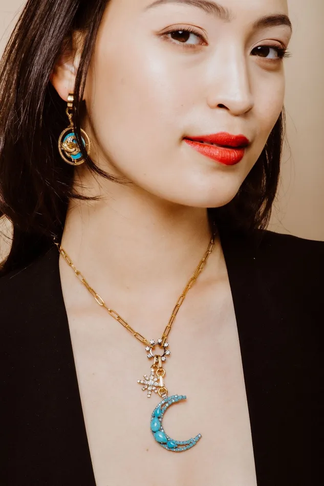 Elizabeth Cole Jewelry Necklaces Luna Necklace