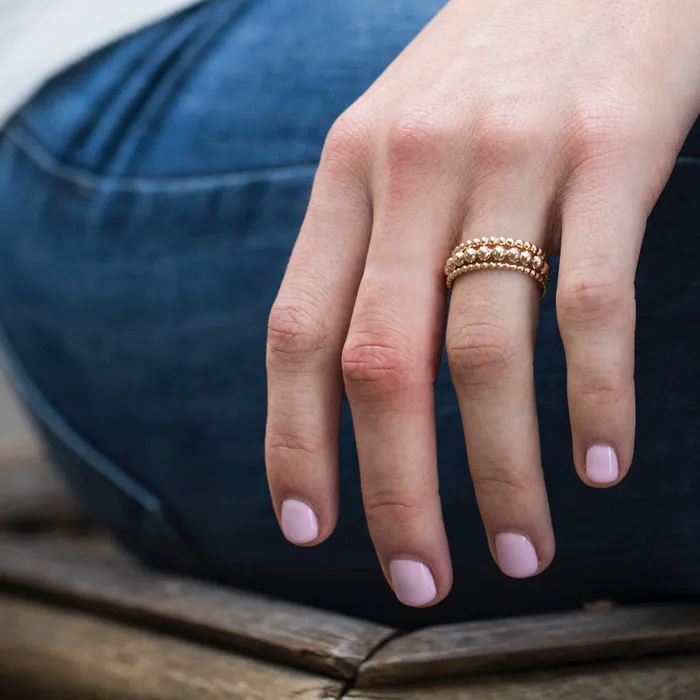 enewton Rings Classic Gold 3mm Bead Ring