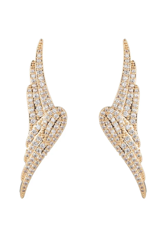 Eye Candy LA Earrings Angel Wing Earrings