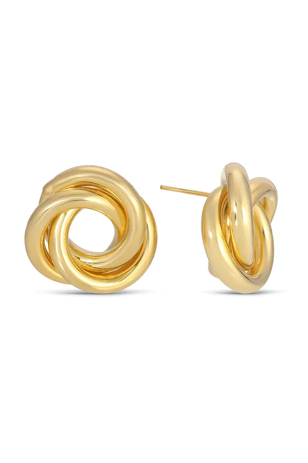 Eye Candy LA Earrings Faith Golden Earring