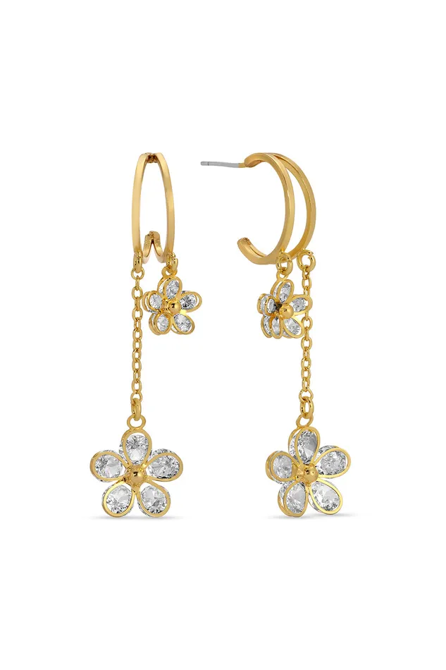 Eye Candy LA Earrings Hampton CZ Drop Earrings