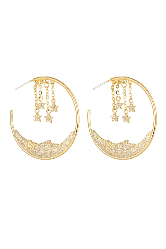 Eye Candy LA Earrings Piqa CZ Earring