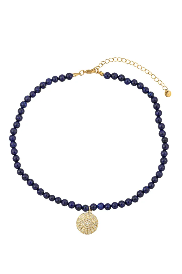 Eye Candy LA Necklaces Gabriela Evil Eye Necklace