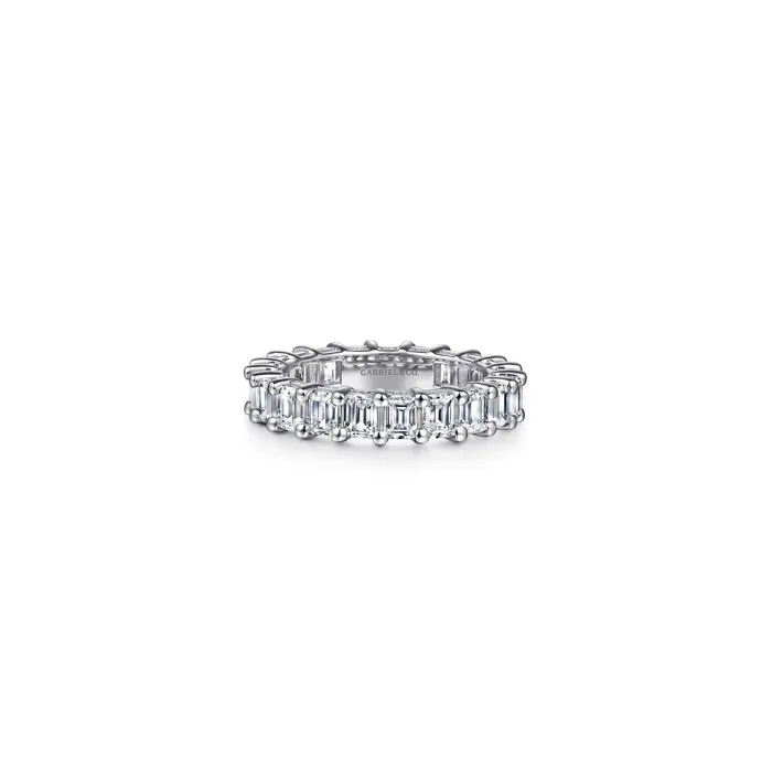 GABRIEL CO Gabriel 14K White Gold 357ctw Eternity Band Model Rings GABRIEL CO Gabriel 14K White Gold 357ctw Eternity Band Model Rings