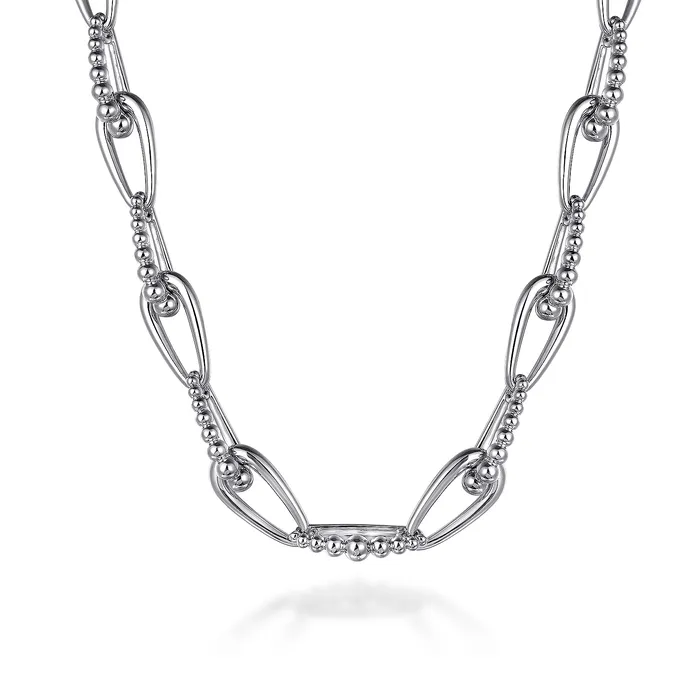 Gabriel Sterling Silver 15mm 16 Fancy Link Chain GABRIEL CO Rings
