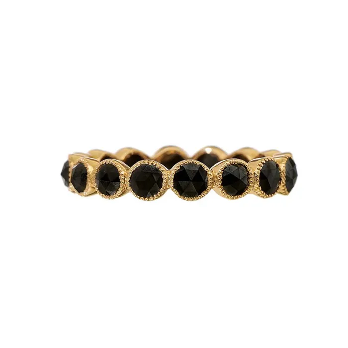 Grace Black Diamond Band SETHI COUTURE Rings