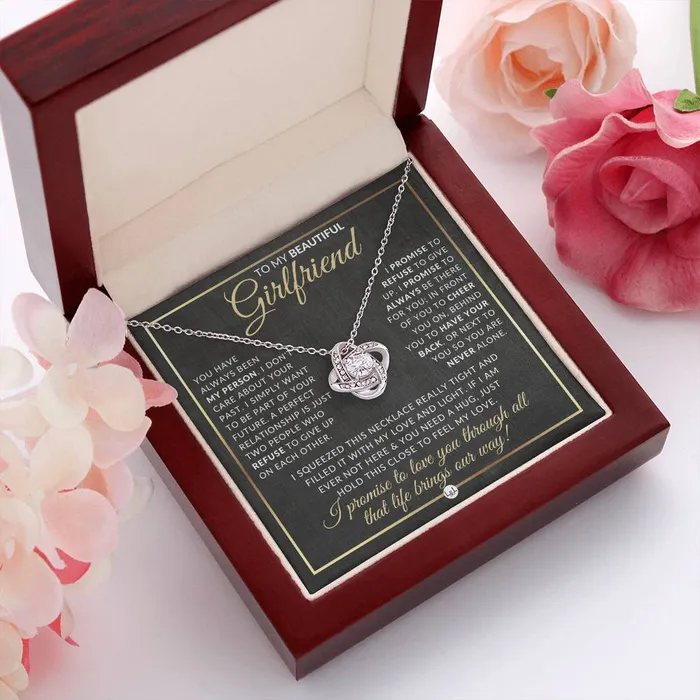 Heartfelt Gift For Girlfriend Pendant Necklace Sentimental and Romantic Christmas Gift Valentines Day Birthday or Anniversary Present ShineOn Fulfillment Necklaces