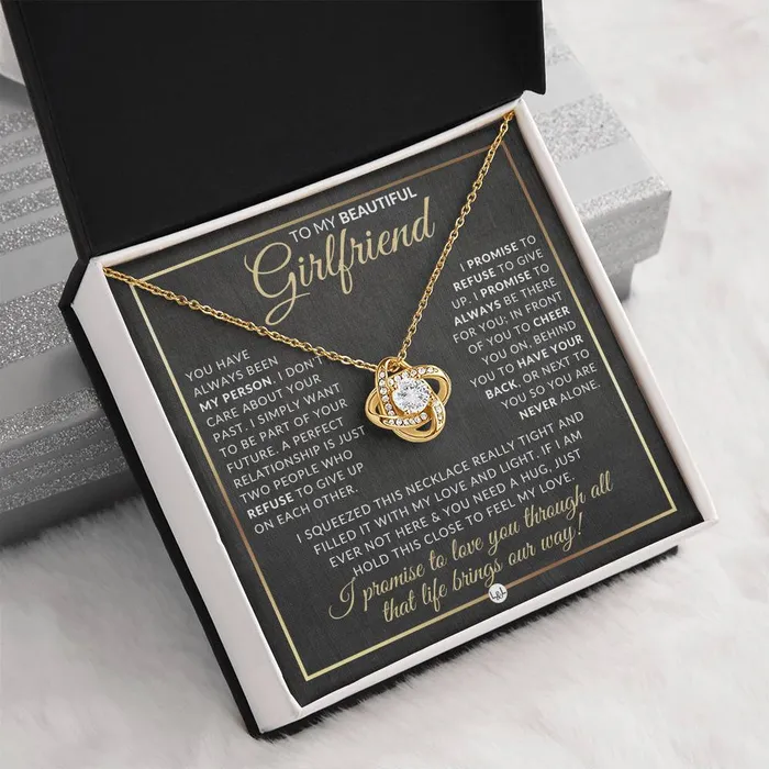 Heartfelt Gift For Girlfriend Pendant Necklace Sentimental and Romantic Christmas Gift Valentines Day Birthday or Anniversary Present ShineOn Fulfillment Necklaces