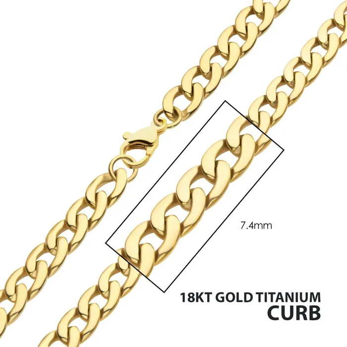 Inox 18K Gold IP Titanium Chain SALESONE PreStyled Sets