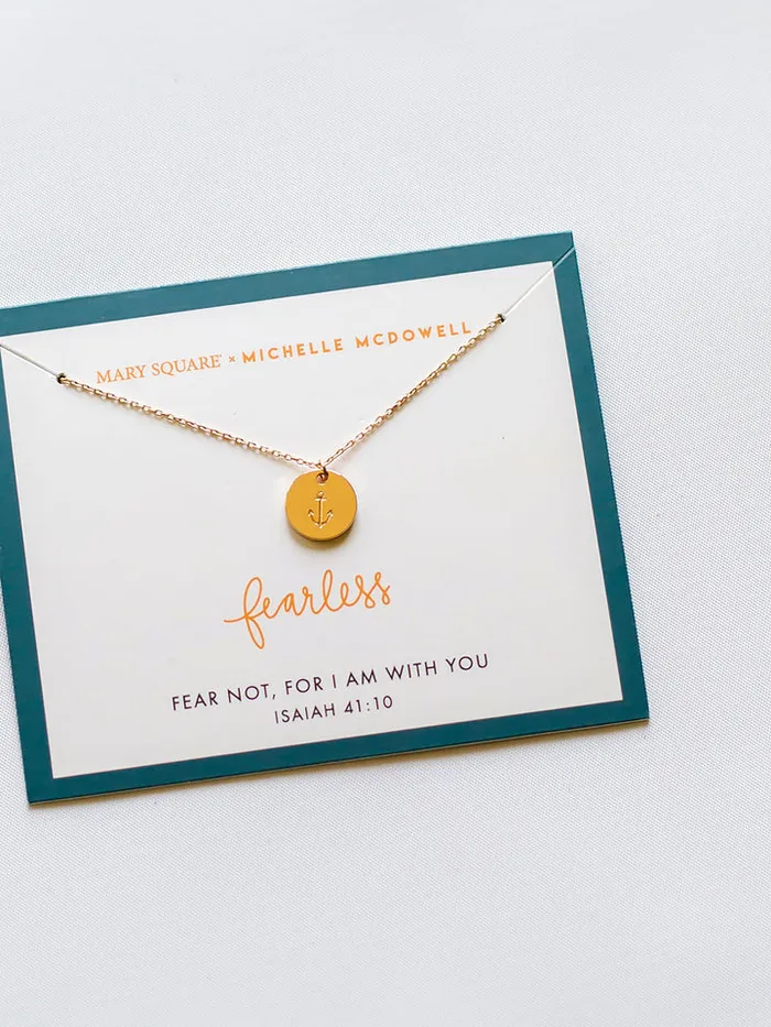 Inspirational Necklace Mary Square Necklaces