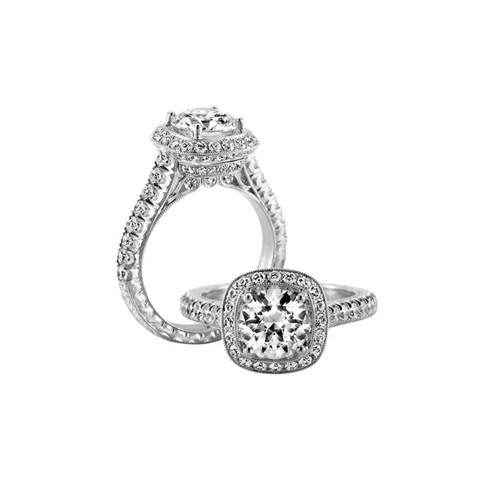 JACK KELEGE CO Rings Platinum Engagement Ring