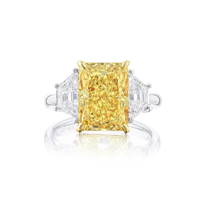 JEWELS BY STAR Rings Fancy Yellow Diamond Ring
