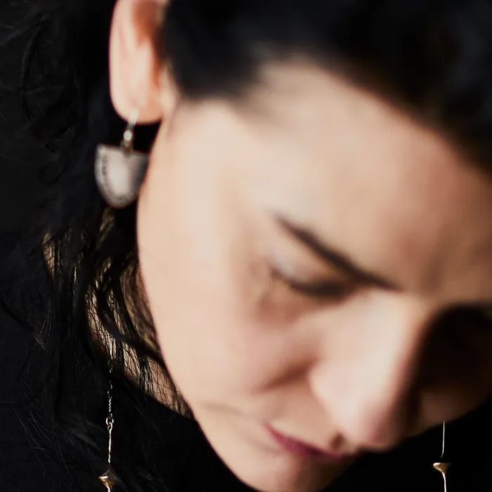 Julie Cohn Design Earrings MEVIA BRONZE EARRING