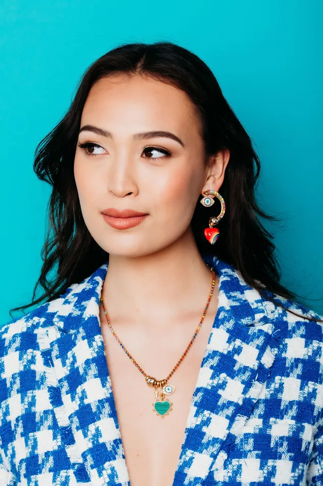 Mathilda Necklace Elizabeth Cole Jewelry Necklaces