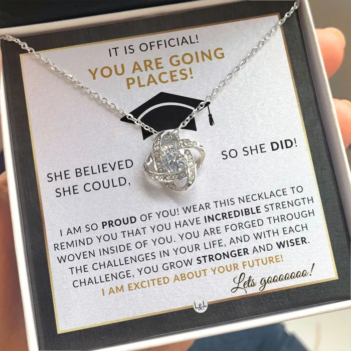 Necklaces 2024 Masters Degree Grad Gift For Her Meaningful Milestone Necklace 2024 Masters Program Graduation Gift For Her ShineOn Fulfillment