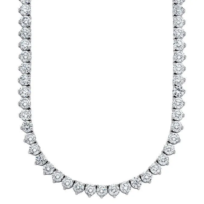 Necklaces Beauvince Tennis Necklace 1164 ct GH VVSVS Diamonds in 18K White Gold Necklaces Beauvince Tennis Necklace 1164 ct GH VVSVS Diamonds in 18K White Gold