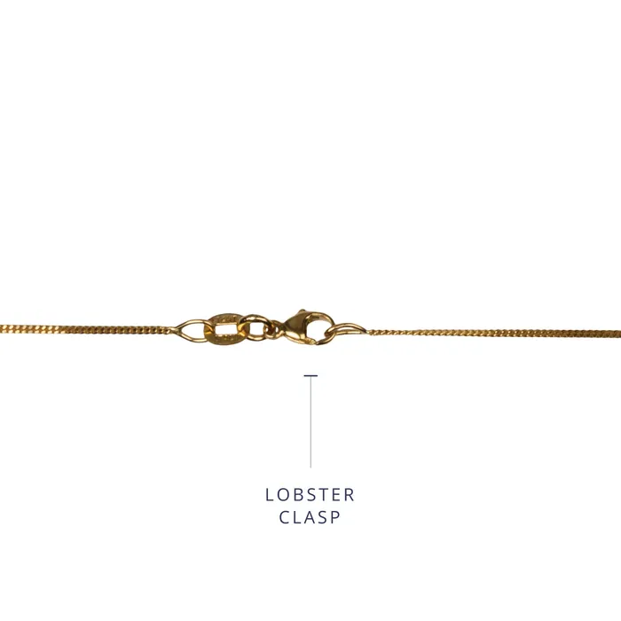 Necklaces Corey Egan Light Teal Montana Sapphire Medium Aurora Necklace in Yellow Gold