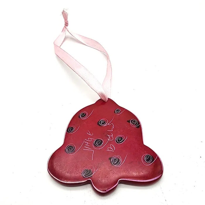 Necklaces Culture Hub Bells Christmas tree decorations Soapstone