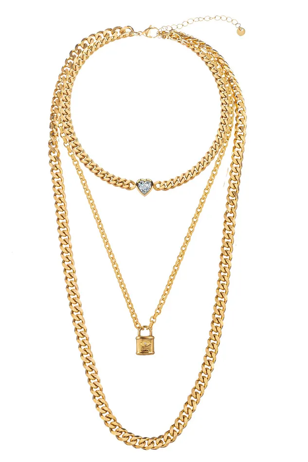 Necklaces Eye Candy LA Aviva Necklace