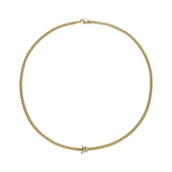 Necklaces FOPE USA Prima Three Rondels Necklace