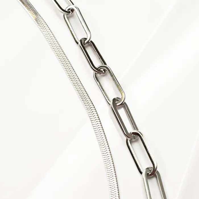 Necklaces Grayling Waterproof Majorca Gigi Chain Necklace Layering Set