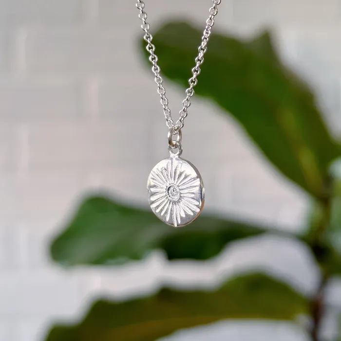Necklaces Large Lucia Diamond Necklace Corey Egan
