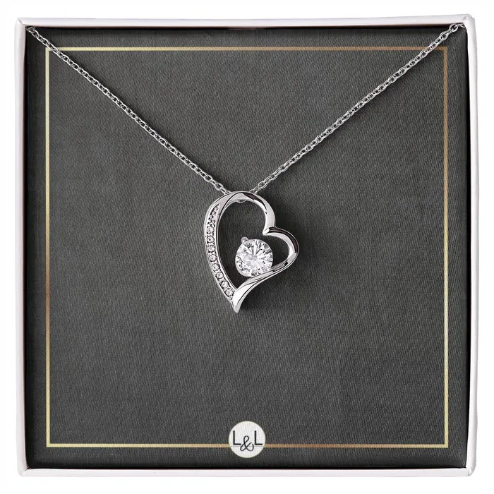 Necklaces Open Heart Pendant Necklace ShineOn Fulfillment