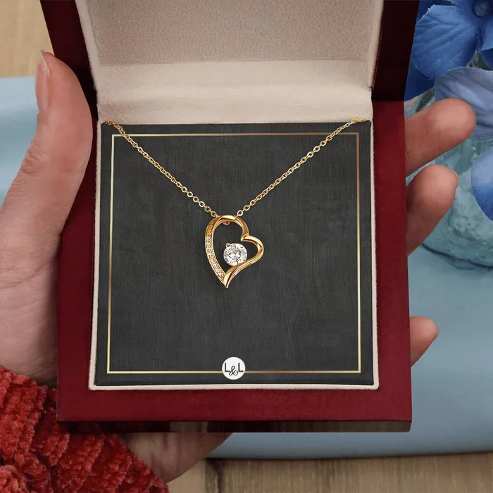 Necklaces Open Heart Pendant Necklace ShineOn Fulfillment