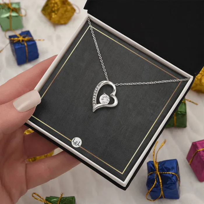 Necklaces Open Heart Pendant Necklace ShineOn Fulfillment