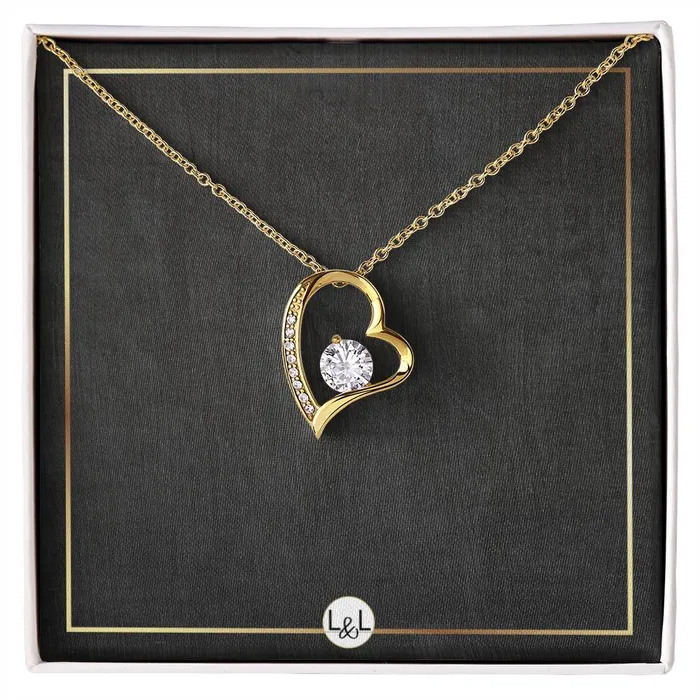 Necklaces Open Heart Pendant Necklace ShineOn Fulfillment