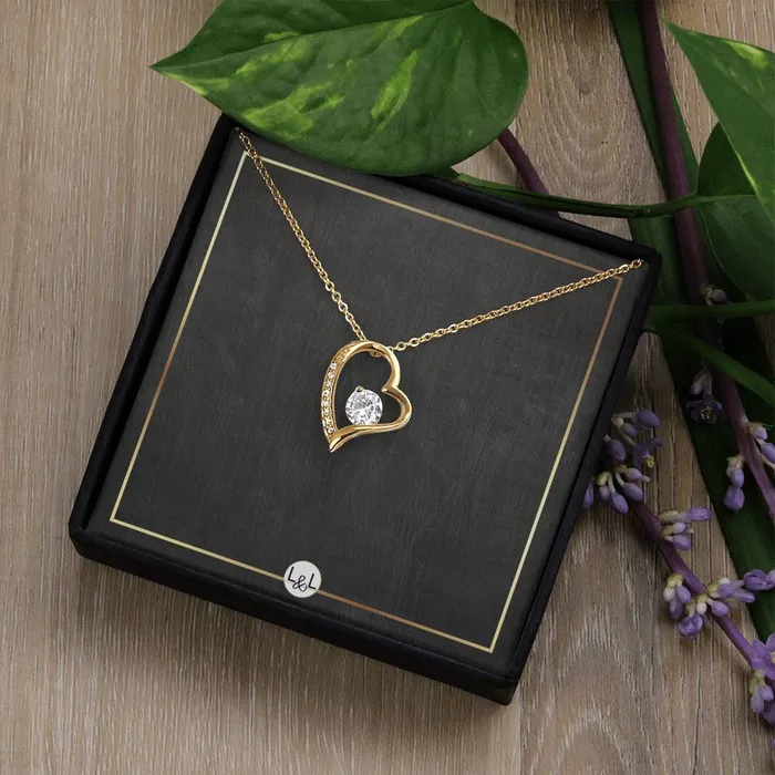 Necklaces Open Heart Pendant Necklace ShineOn Fulfillment