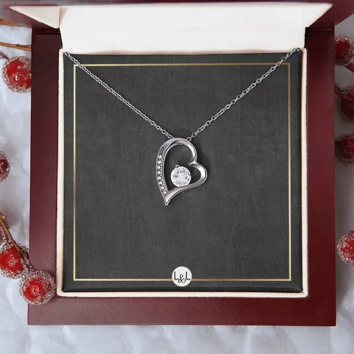 Necklaces Open Heart Pendant Necklace ShineOn Fulfillment