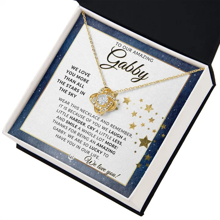 Necklaces Our Gabby Gift Meaningful Necklace Great For Mothers Day Christmas Her Birthday Or As An Encouragement Gift ShineOn Fulfillment