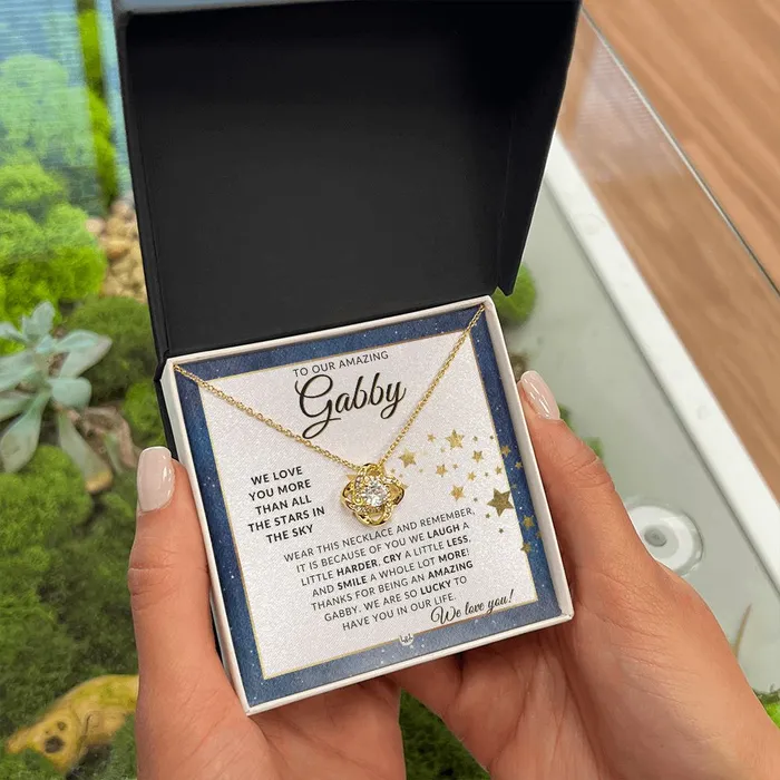 Necklaces Our Gabby Gift Meaningful Necklace Great For Mothers Day Christmas Her Birthday Or As An Encouragement Gift ShineOn Fulfillment