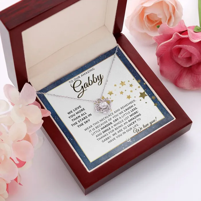 Necklaces Our Gabby Gift Meaningful Necklace Great For Mothers Day Christmas Her Birthday Or As An Encouragement Gift ShineOn Fulfillment