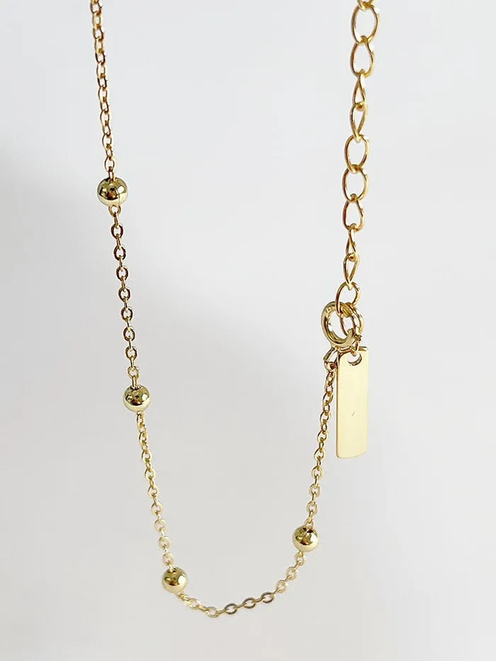 Necklaces pau jewelry Beaded dainty necklace