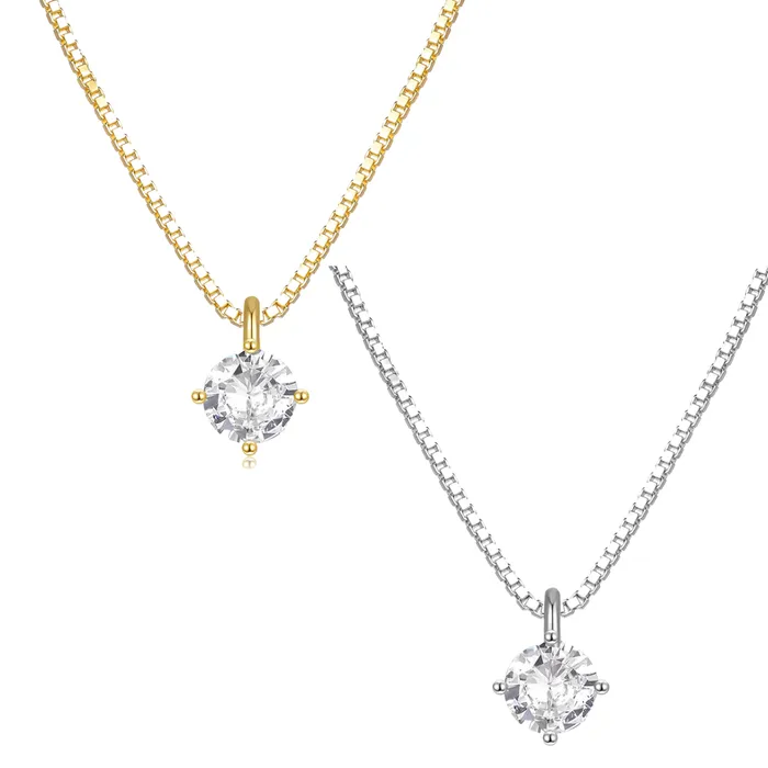 Necklaces pau jewelry Round drop necklace