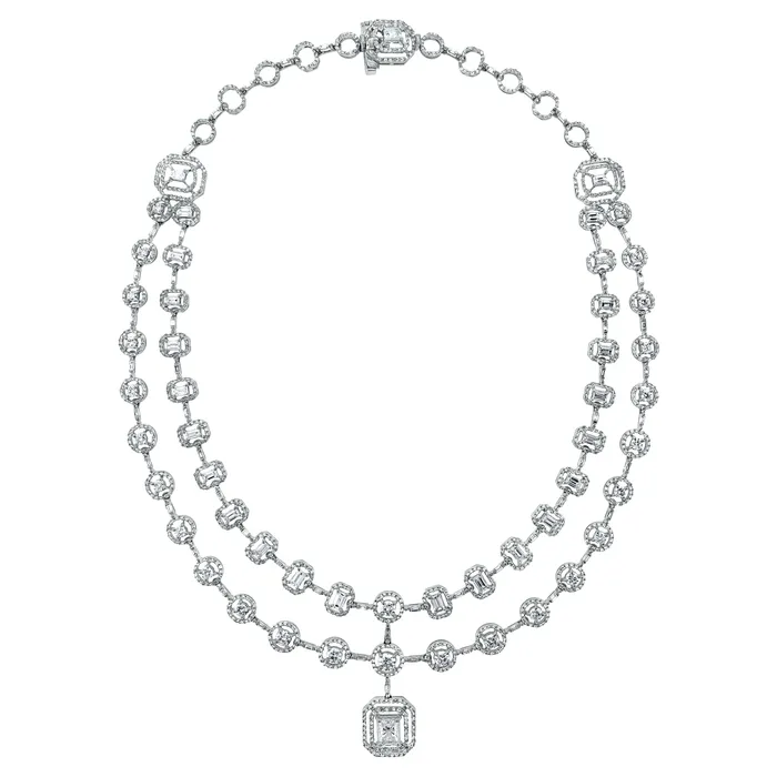 Necklaces Sansa Solitaire Diamond Necklace 1321 ct Diamonds in White Gold Beauvince Necklaces Sansa Solitaire Diamond Necklace 1321 ct Diamonds in White Gold Beauvince