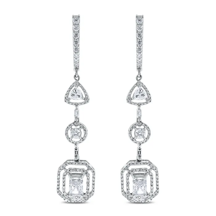 Necklaces Sansa Solitaire Diamond Necklace 1321 ct Diamonds in White Gold Beauvince
