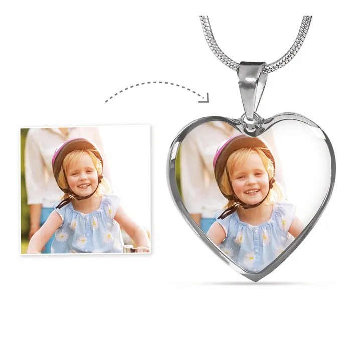 Necklaces ShineOn Fulfillment Heart Necklace Dog Memorial Gift Pet Loss Gift Loss of Dog gift in Memory of Dog Remembrance Gift for Loss of Dog