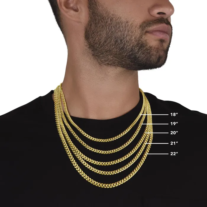 Necklaces ShineOn Fulfillment I Will Always Be There For You Gift for Younger Brother Cuban Linked Chain Necklace